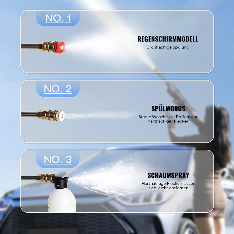 AquaJet™ - Kabellose tragbare Hochdruck-Sprühwasserpistole