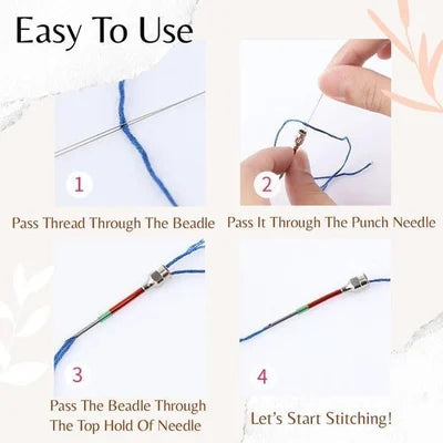 ThreadMaster™ — Perfekte Nahtkunst mit müheloser Geschwindigkeit und Präzision