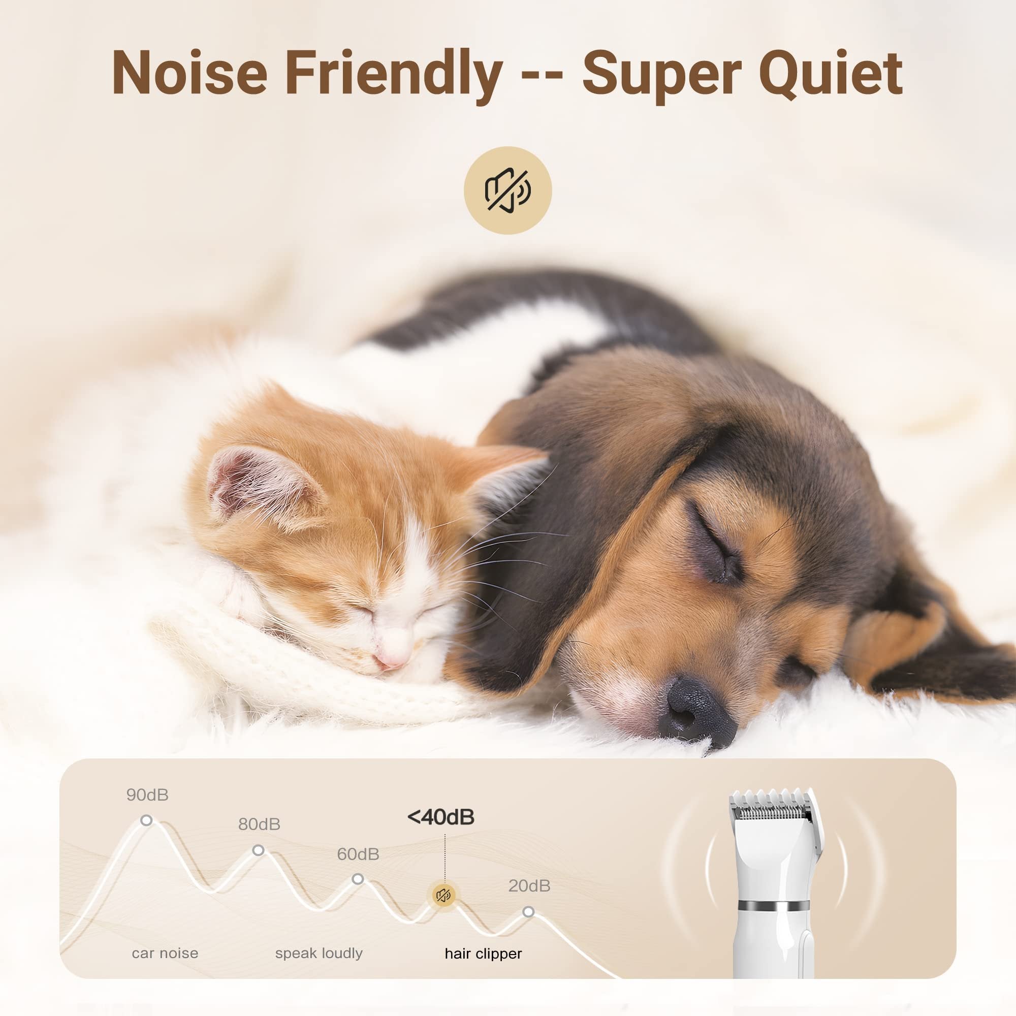 PurePaw™ 4-in-1 Pflege-Set — Ruhige, sichere Pflege, die Ihre Bindung vertieft