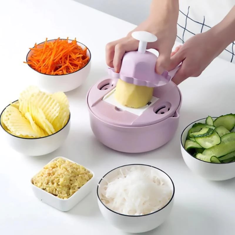SlicePro™ — Schnelle und einfache Zubereitung mit 5 vielseitigen Schneidefunktionen