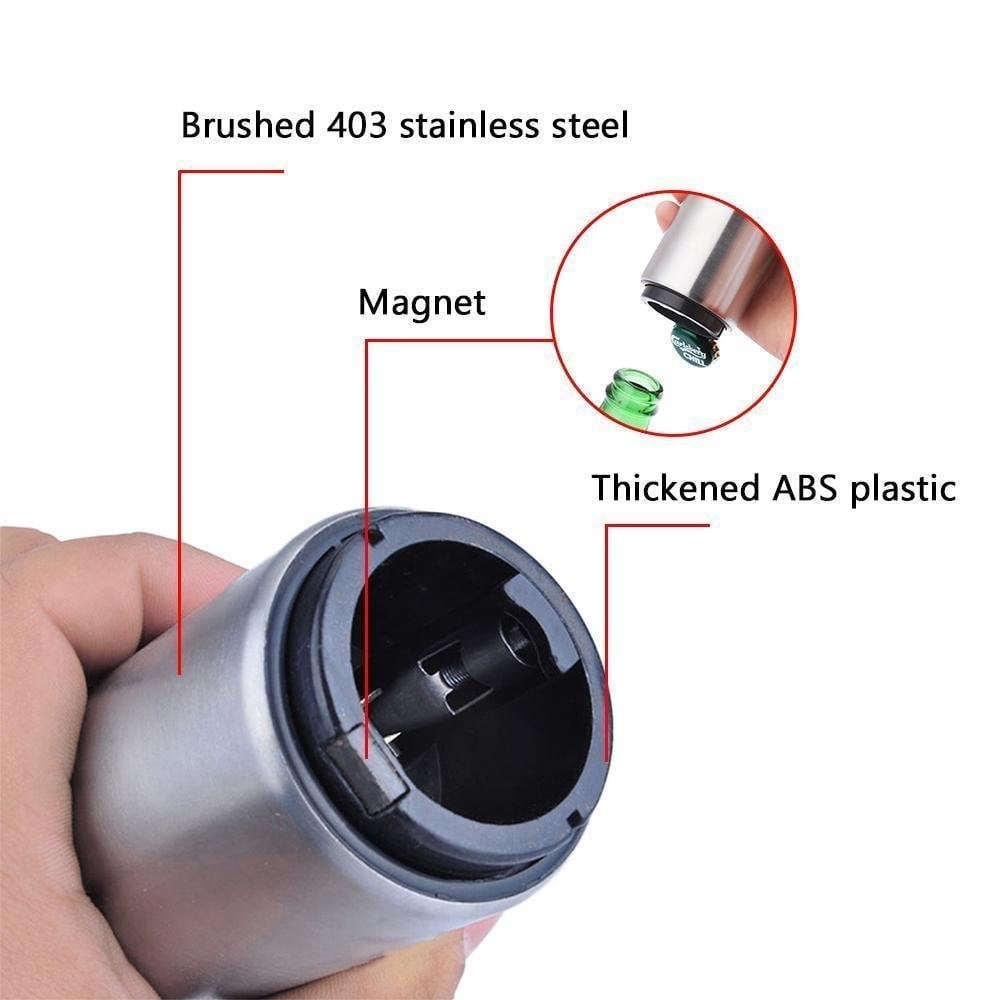 CapSnap™ - Automatischer magnetischer Flaschenöffner