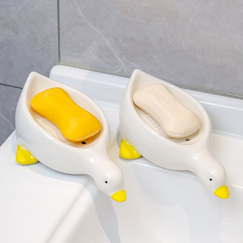 AquaQuack™ Seifenhalter — Seife doppelt so lange frisch halten mit verspieltem Charme