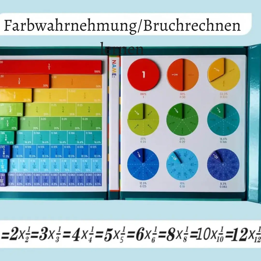 Magnetic Math Set™ – Brüche verstehen und Selbstvertrauen stärken