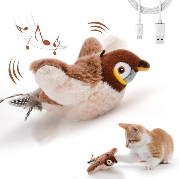 Chirp™ - Interaktives Vogelzwitscherndes Katzenspielzeug
