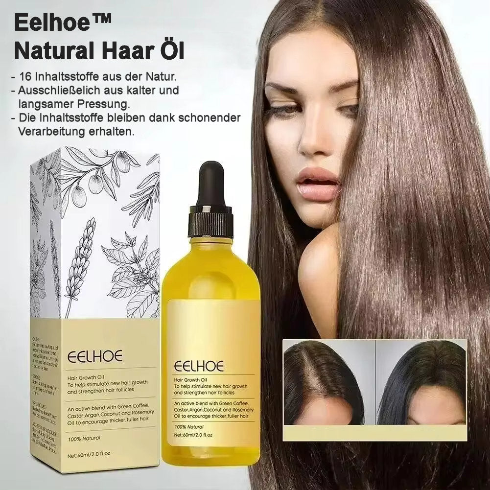 1+1 GRATIS | Natural Hair Oil™ – Verwandle dünnes Haar in üppige, widerstandsfähige Stärke
