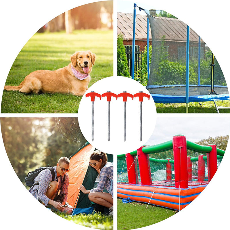 4+4 GRATIS | TwistPegs™ - Sichern Sie Ihr Zelt schnell