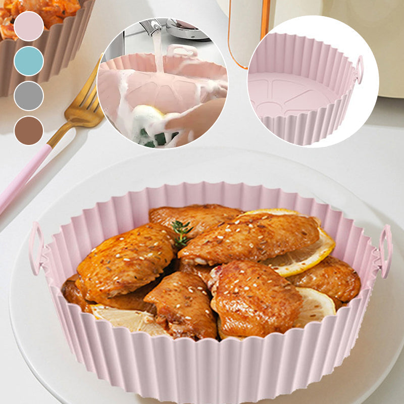 1+1 GRATIS | BakeEase™ – Silikon-Backblech für die Heißluftfritteuse