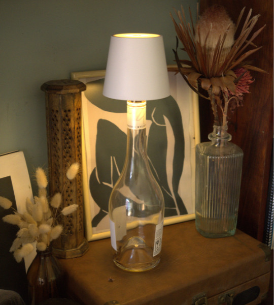 Flaschenlampe™ - Flaschen in Leuchtkraft verwandeln