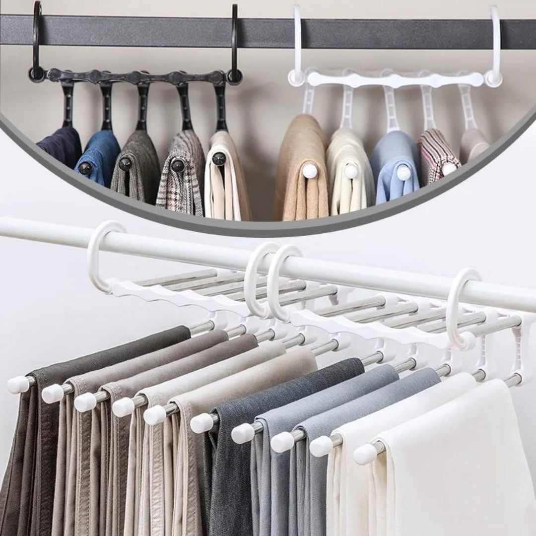 FlexRack™ Faltbare 5-in-1 Kleiderbügel