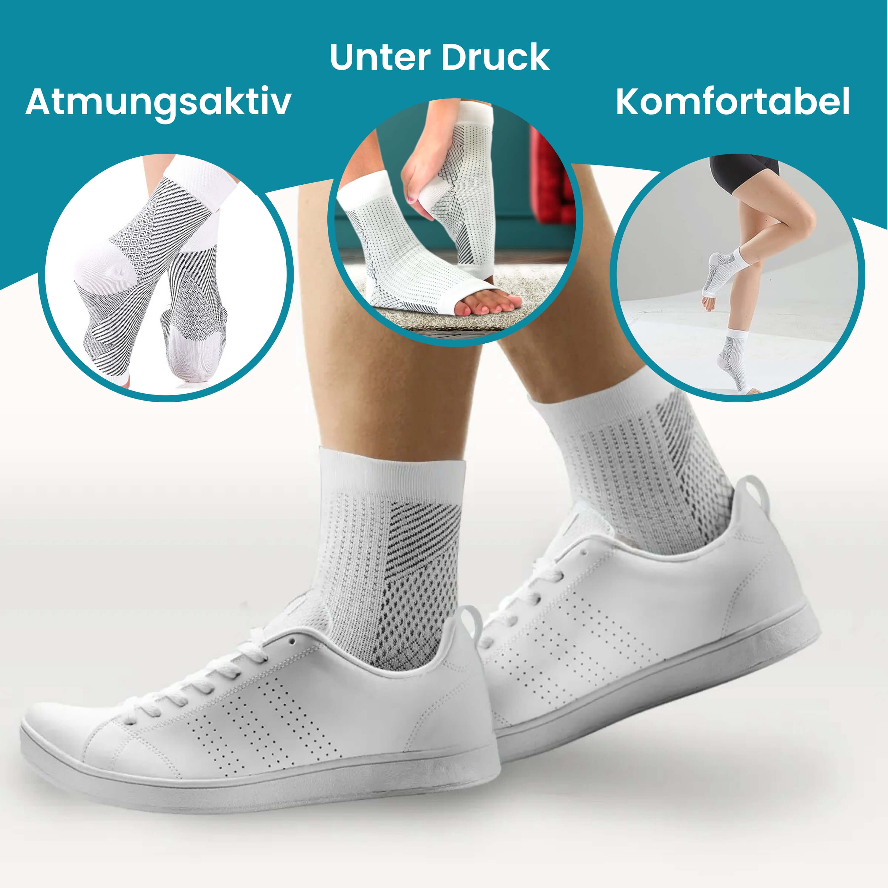 1+1 GRATIS | SootheSock - Schmerzhafte, geschwollene Füße ade