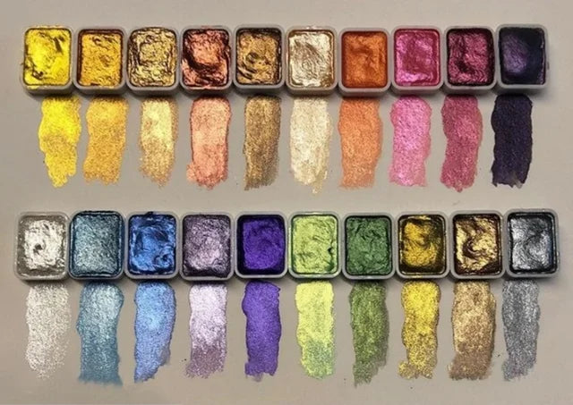 Chromaflair™ - Mineralpuder Aquarellkunst