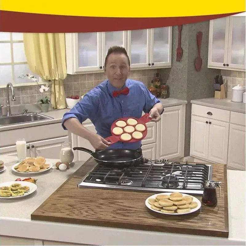 Flip'n'Cook, Pfannkuchen-Perfektion in Sekundenschnelle