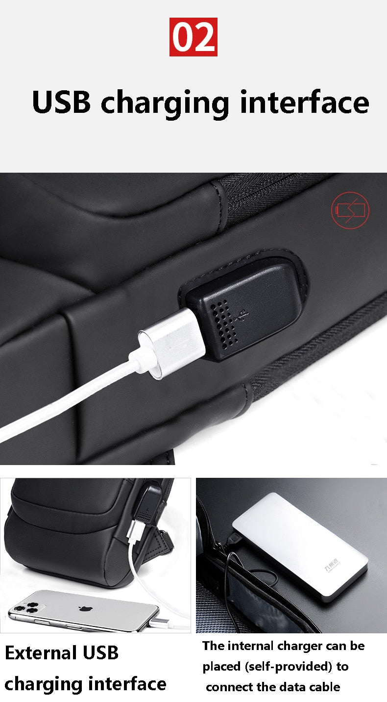 Daniel™ - USB Umhängetasche