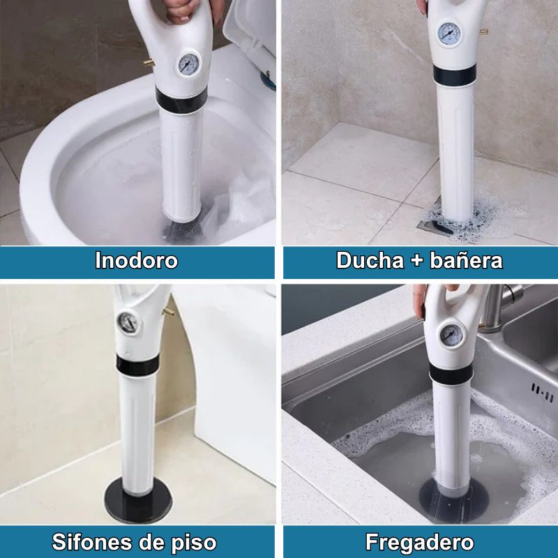 FlushFlow™, Entstopfen Sie Ihre Rohre in Sekunden!