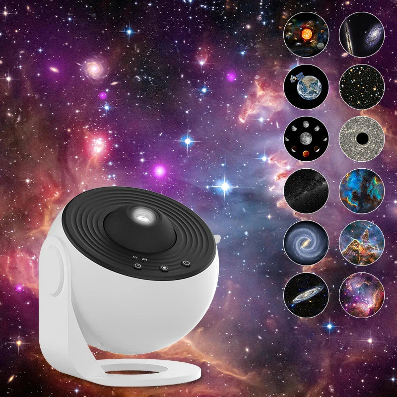 CosmoDreamer™ | 12-in-1-Sternen- und Galaxienprojektor: Universum erleben