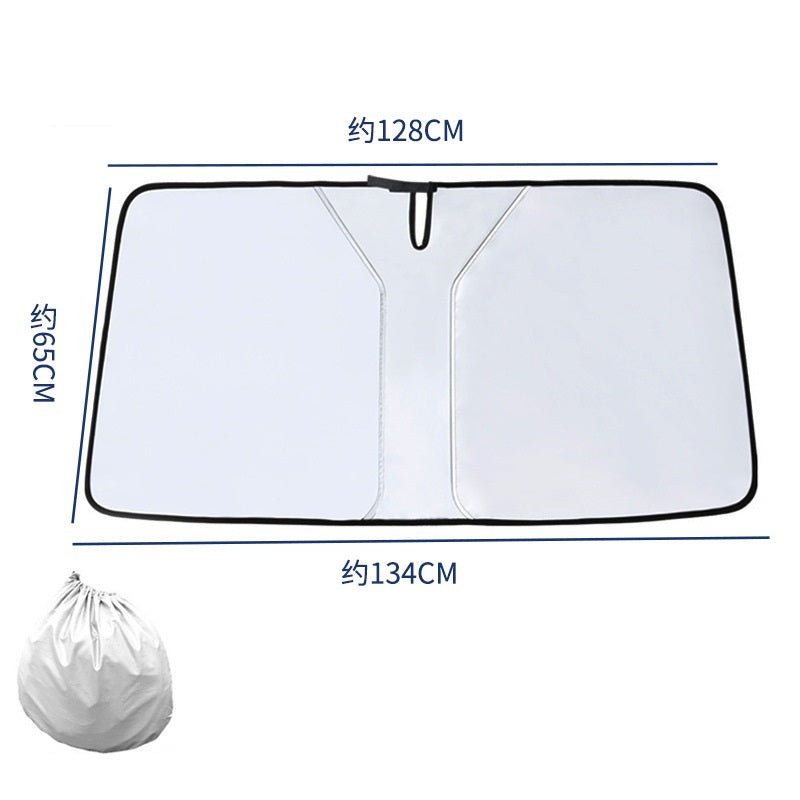 1+1 GRATIS | SunShield Pro™ Windschutzscheiben-Sonnenschutz, faltbarer Sonnenschutz