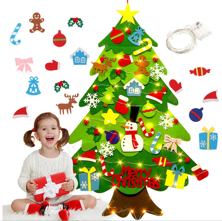 FestiTree™ - Selbstgestaltbarer Weihnachtsbaum für magischen Kinder-Spaß