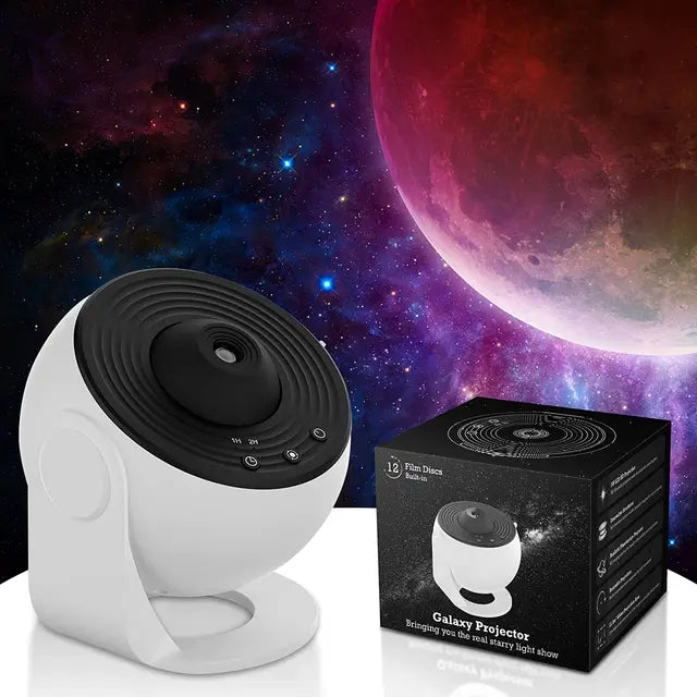 CosmoDreamer™ | 12-in-1-Sternen- und Galaxienprojektor: Universum erleben