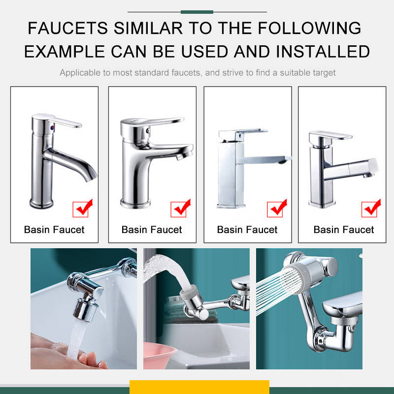 AquaFlex™ - 1080-Grad-Universal-Verlängerungshahn