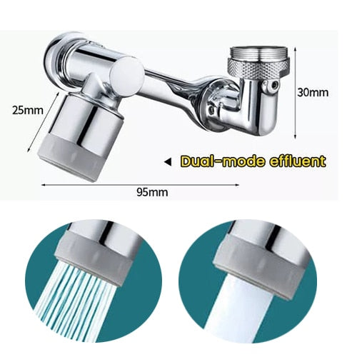 AquaFlex™ - 1080-Grad-Universal-Verlängerungshahn