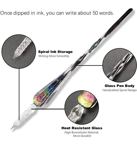 CrystalQuill™ Verwandeln Sie Schreiben in Kunst