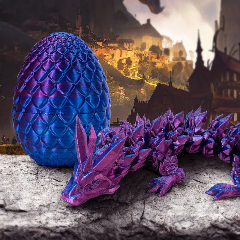 CrystalDragon™ - Dein interaktiver Drache für Spiel und Dekoration!