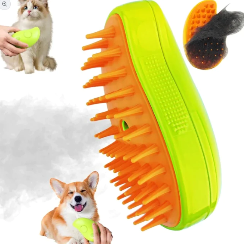 1+1 GRATIS | PurrfectGroom™ Mehrzweck-Tierdampfbürste