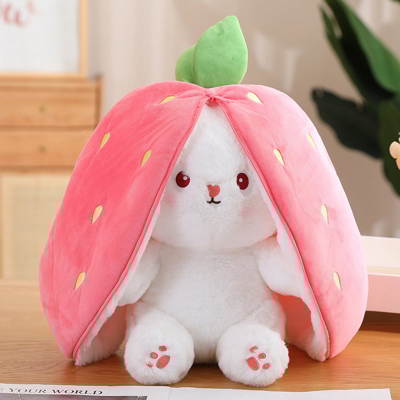 Fruchtpuppe Plüschtier™ - 2-in-1 Kuscheltier für grenzenlose Freude und Fantasie!