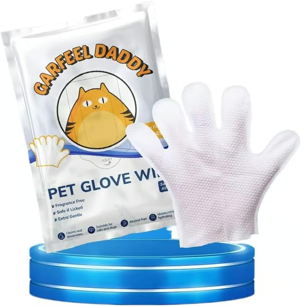 2+2 GRATIS | PawBreeze™ Fellpflegehandschuhe  — Reinigen Sie Ihr Haustier ohne Wasser
