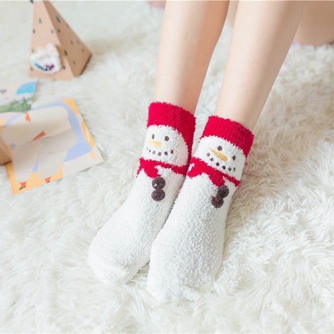 1+1 GRATIS | Frostine™ Stylische Socken für kuschelige Wintertage!