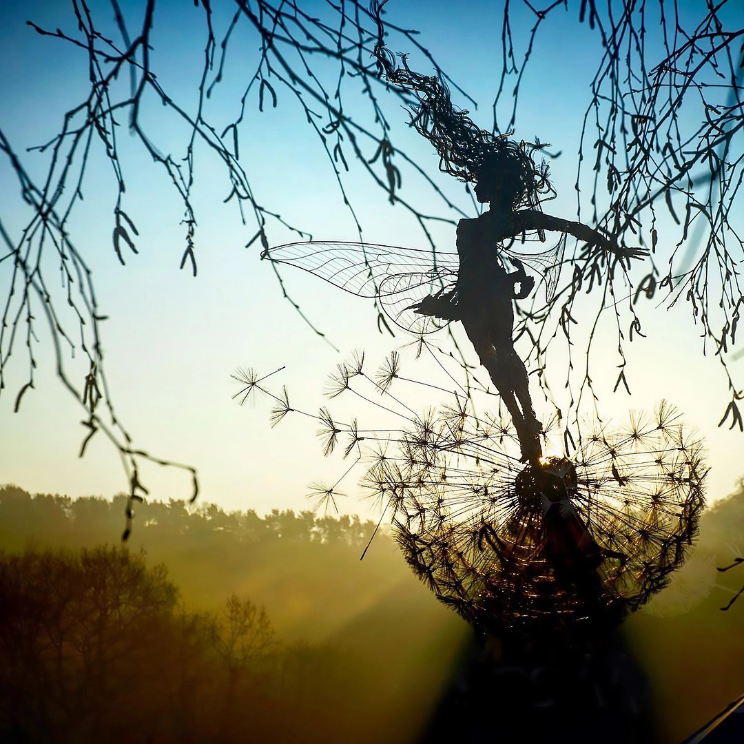 Celestara™ Feenskulptur – Schaffen Sie sofort eine harmonische Atmosphäre im Freien