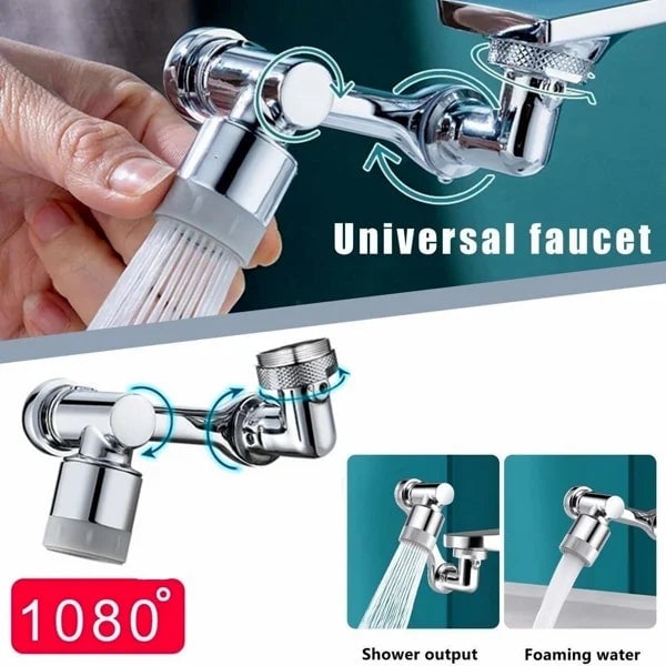 Drehbarer 1080°-Roboterarm-Hahn