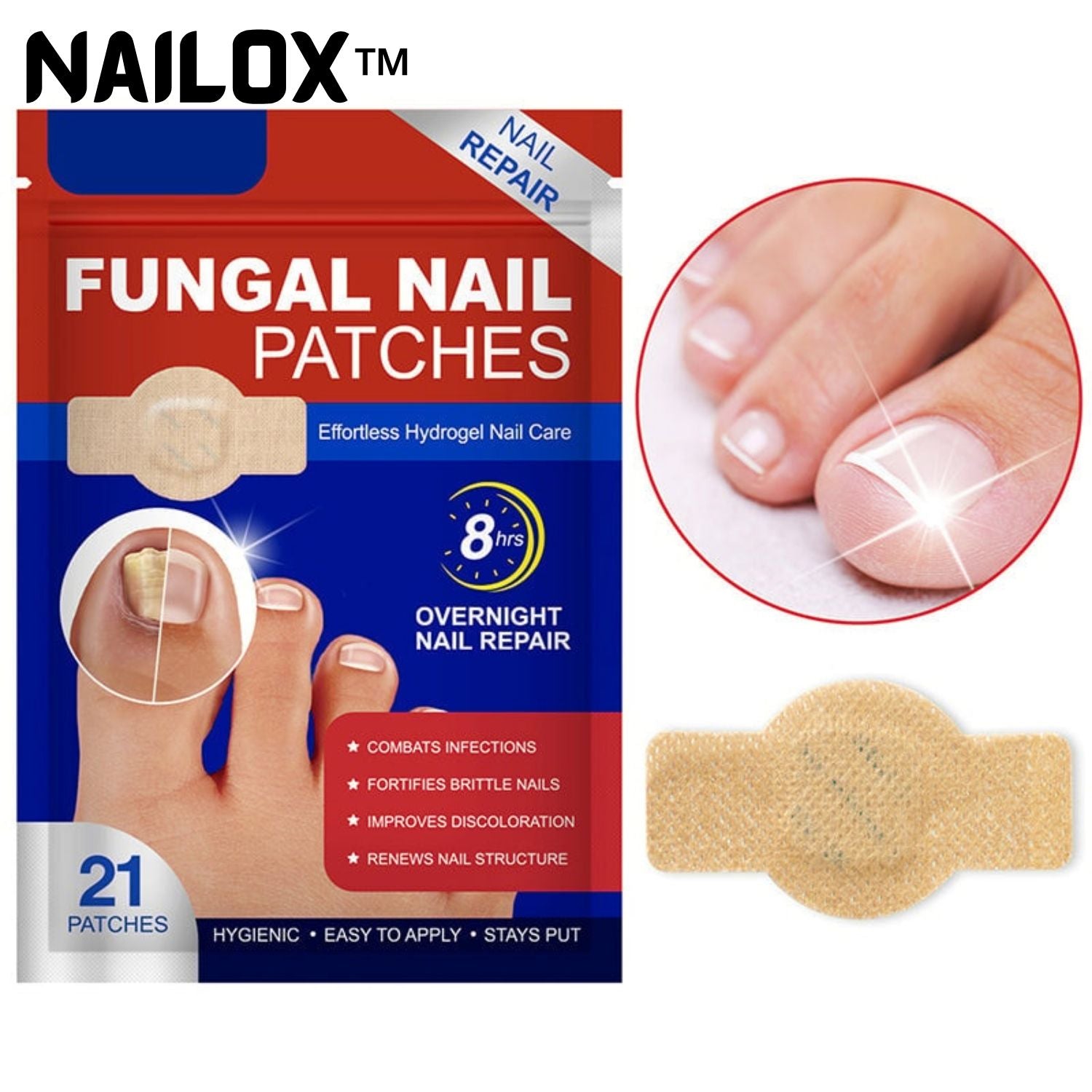 1+1 Gratis | Nailox™ Pflanzliche Formel, die tief eindringt, um Nägel zu heilen und zu erneuern