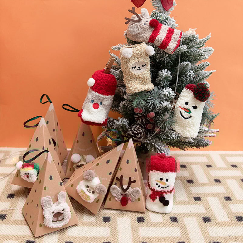 1+1 GRATIS | Frostine™ Stylische Socken für kuschelige Wintertage!