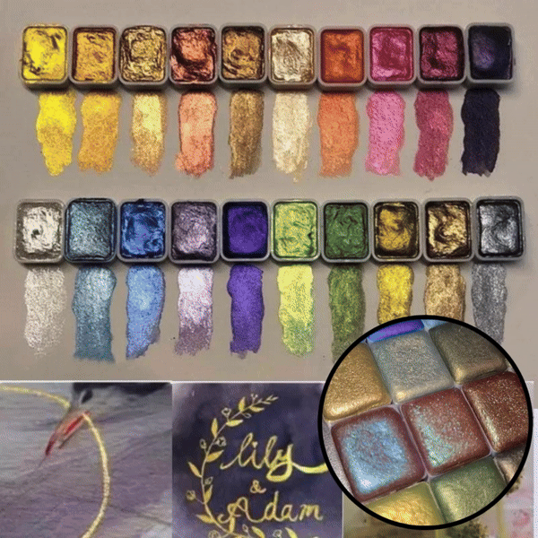Chromaflair™ - Mineralpuder Aquarellkunst