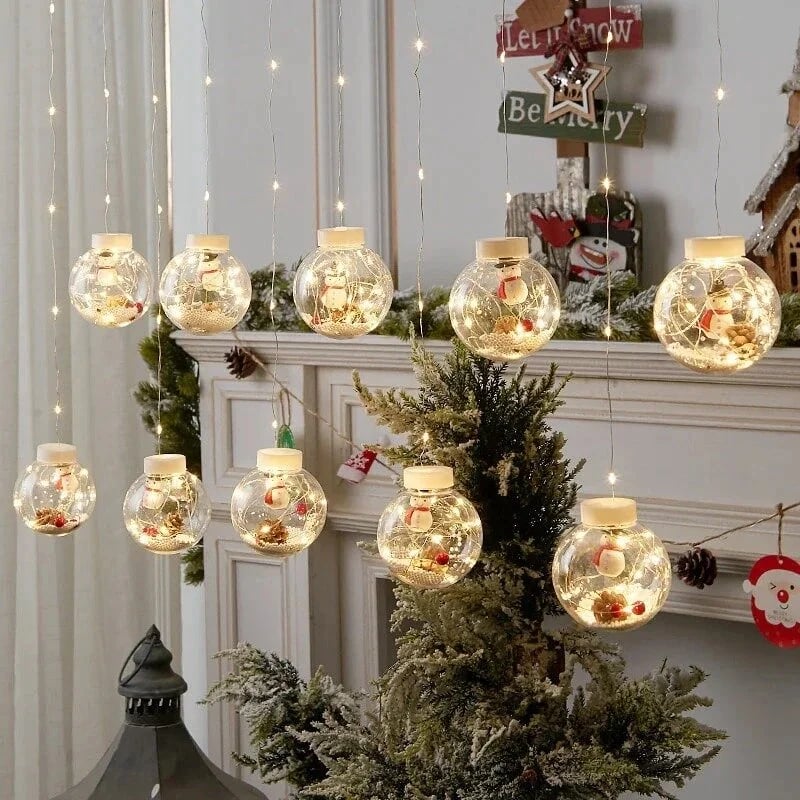 TwinkleSphere™ – Verhüllen Sie Ihr Zuhause mit warmer festlicher Magie