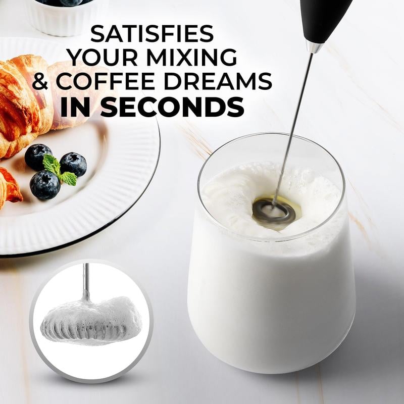 VelviWhip™ — Sofort Café-Qualitätsschaum für unwiderstehlich cremige Kaffeegenüsse aufschäumen