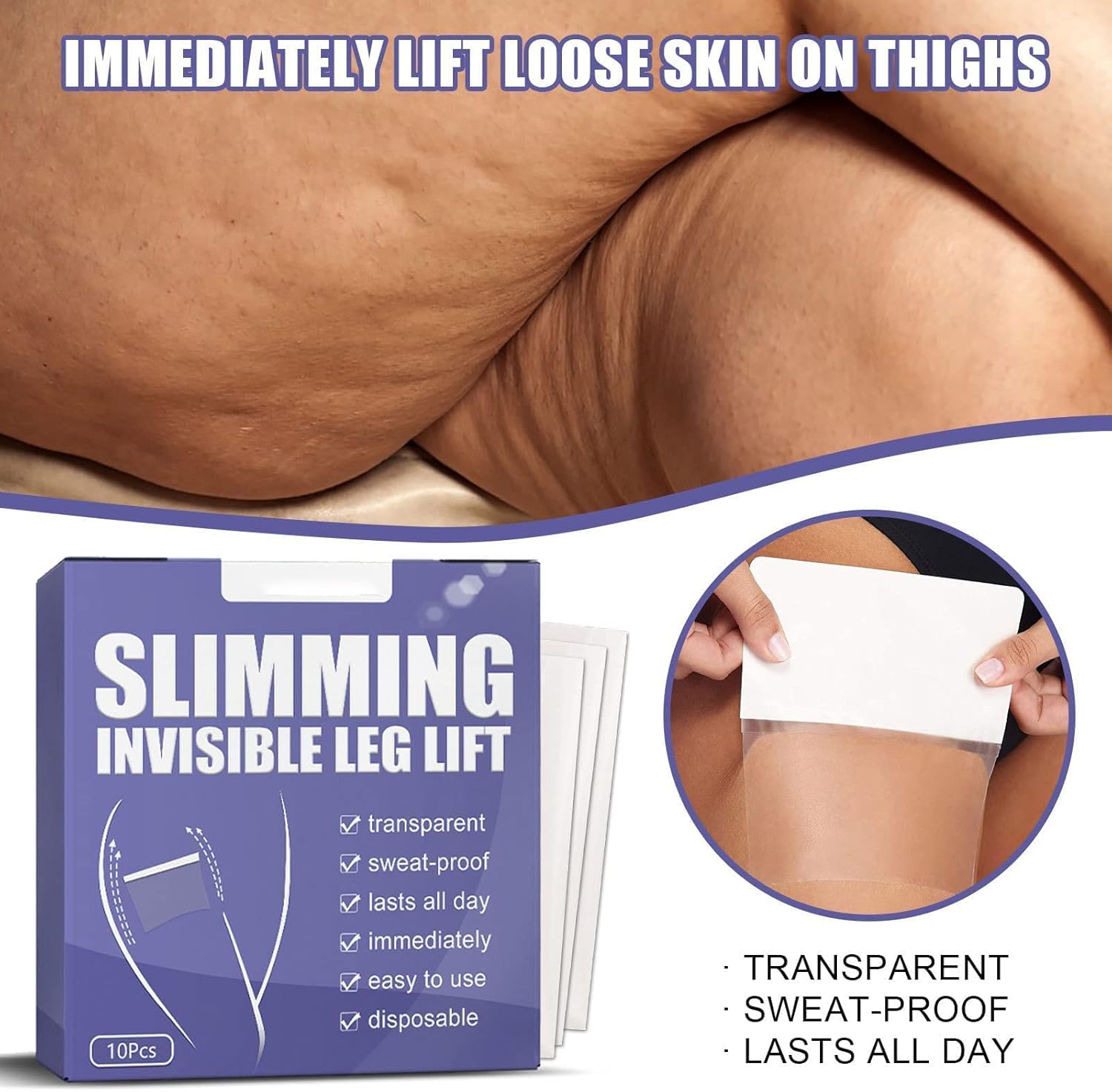 1+1 Gratis | Invisible Lift Patches™ — Sofort glätten, straffen und zum Strahlen bringen unter jedem Outfit