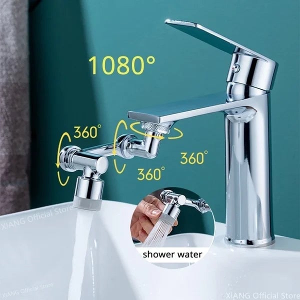 Drehbarer 1080°-Roboterarm-Hahn
