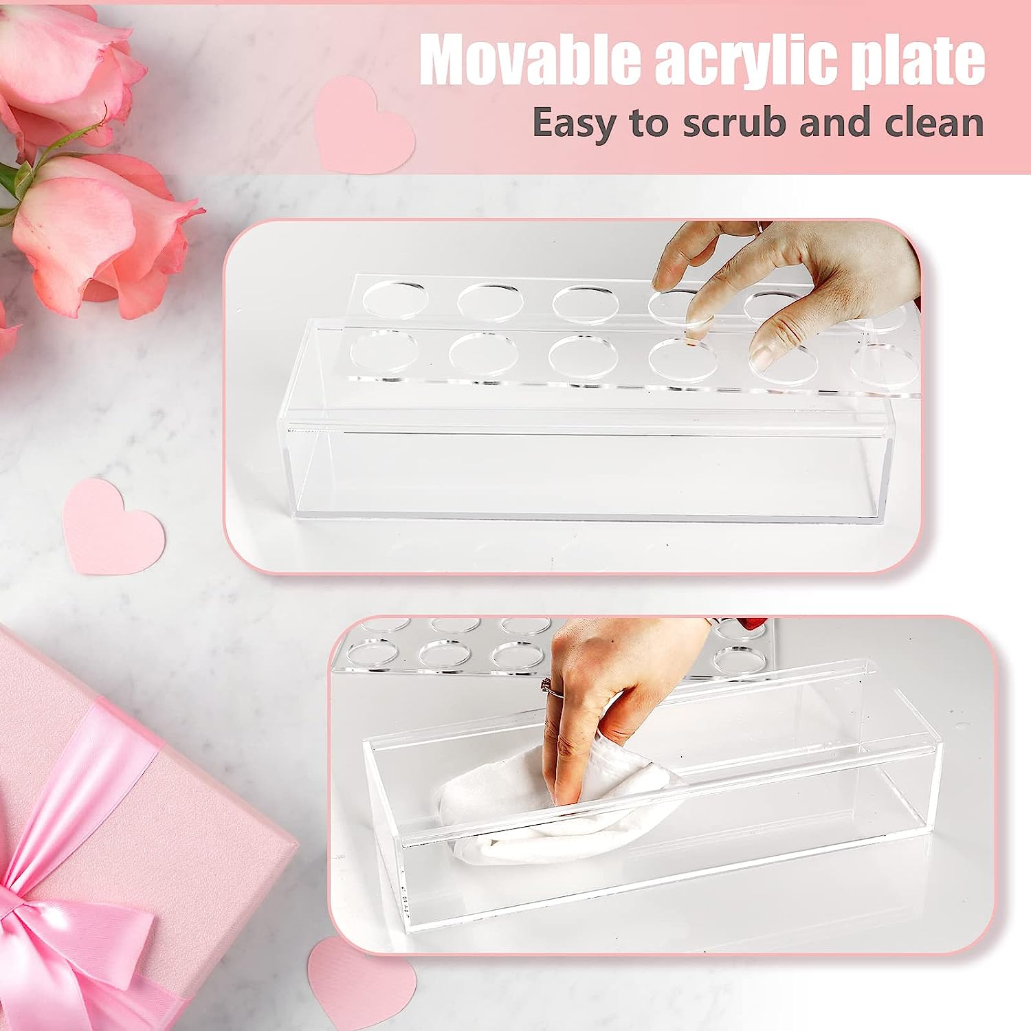 AcriVase™ - Die perfekte Vase für kreative Blumenarrangements!