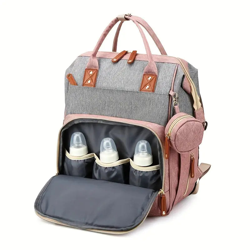 BedBag™ - Der 2-in-1 Wickelrucksack für stressfreie Eltern!