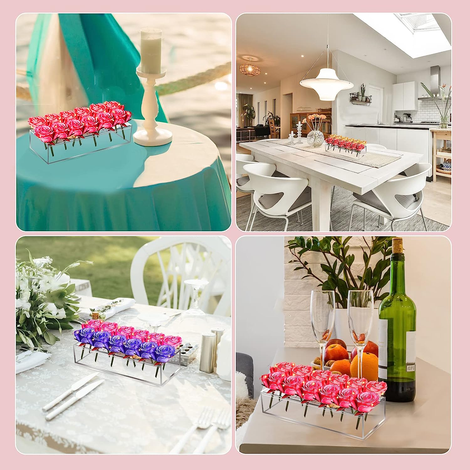 AcriVase™ - Die perfekte Vase für kreative Blumenarrangements!