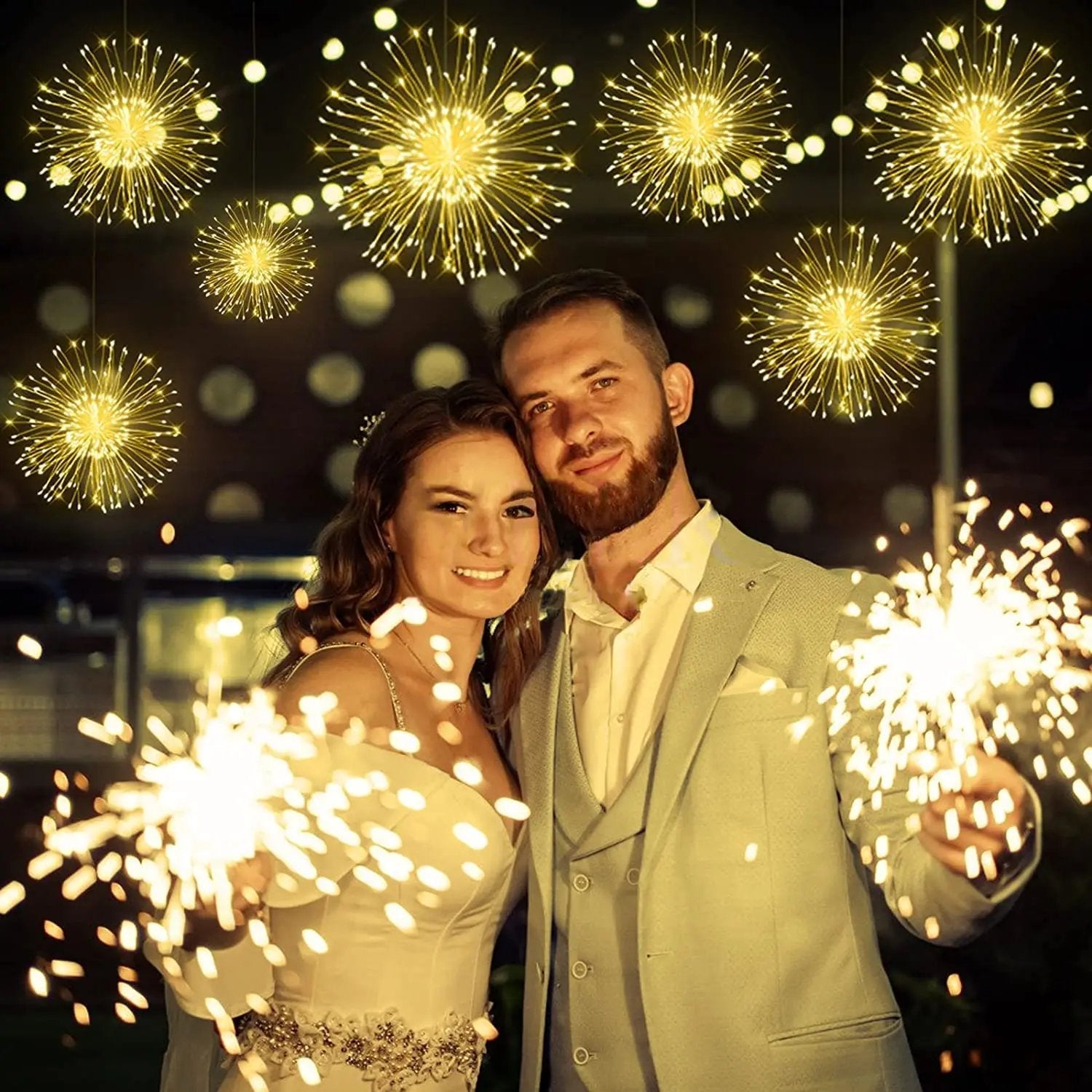 LumaBurst™ — Entfache magische Erinnerungen mit atemberaubendem Sternfunkeln (120 Lichter)