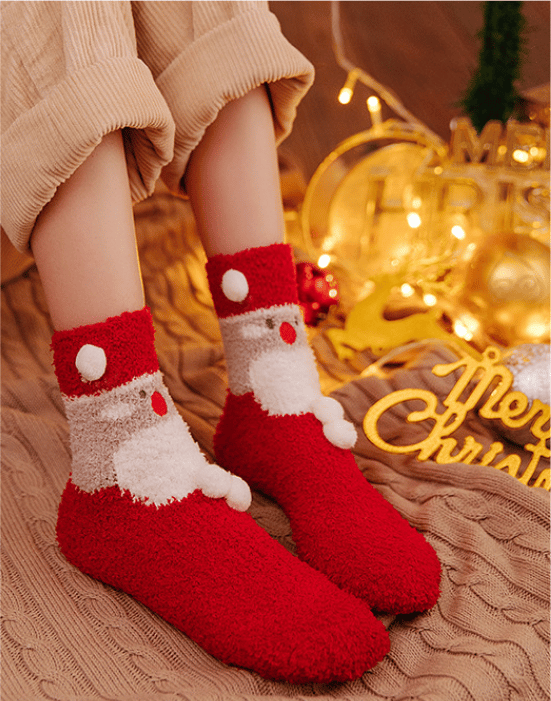1+1 GRATIS | Frostine™ Stylische Socken für kuschelige Wintertage!