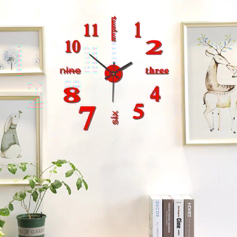 LucentAura™ 3D Wanduhr – Verwandeln Sie Ihr Zimmer mit stiller Eleganz und faszinierender Tiefe