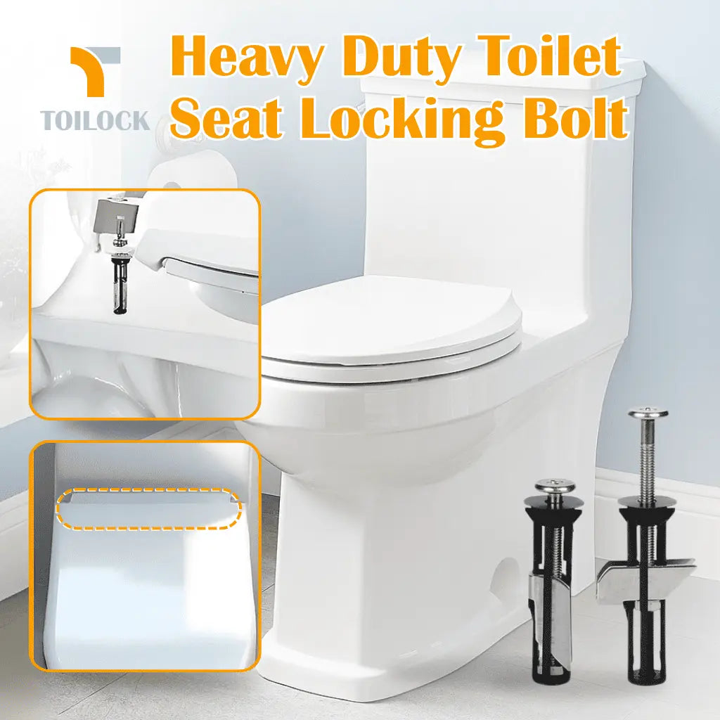 1+1 GRATIS | ToiLock™ – Verriegeln Sie Ihren Toilettensitz fest für ruhigen, wackelfreien Komfort