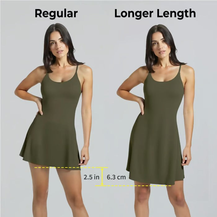 VelaFlow™ Kleid — Bewegungsfreiheit, den ganzen Tag makellos aussehen