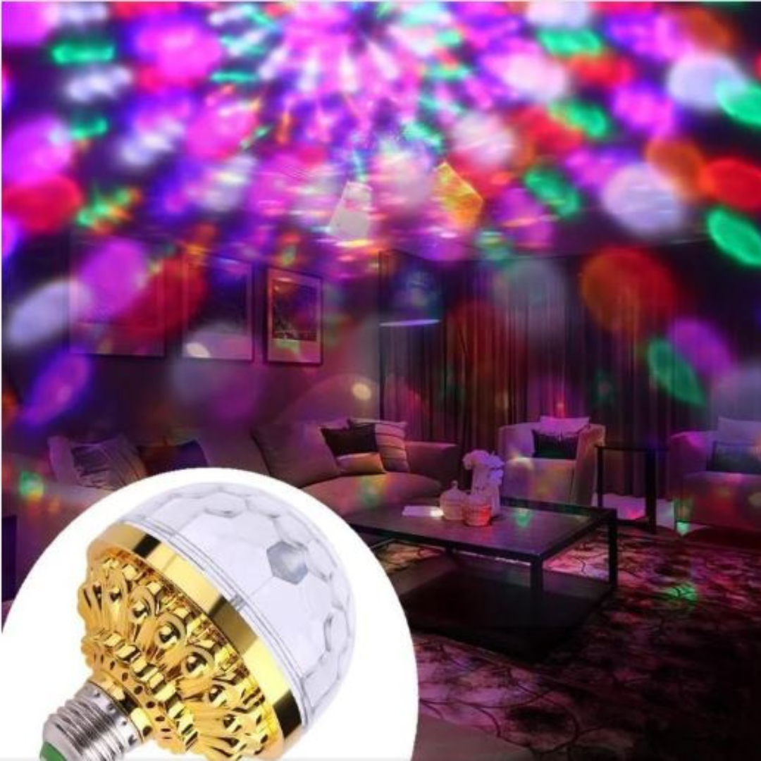 1+1 GRATIS | LumiBall™ Bunte rotierende LED-Disco-Lichtkugel