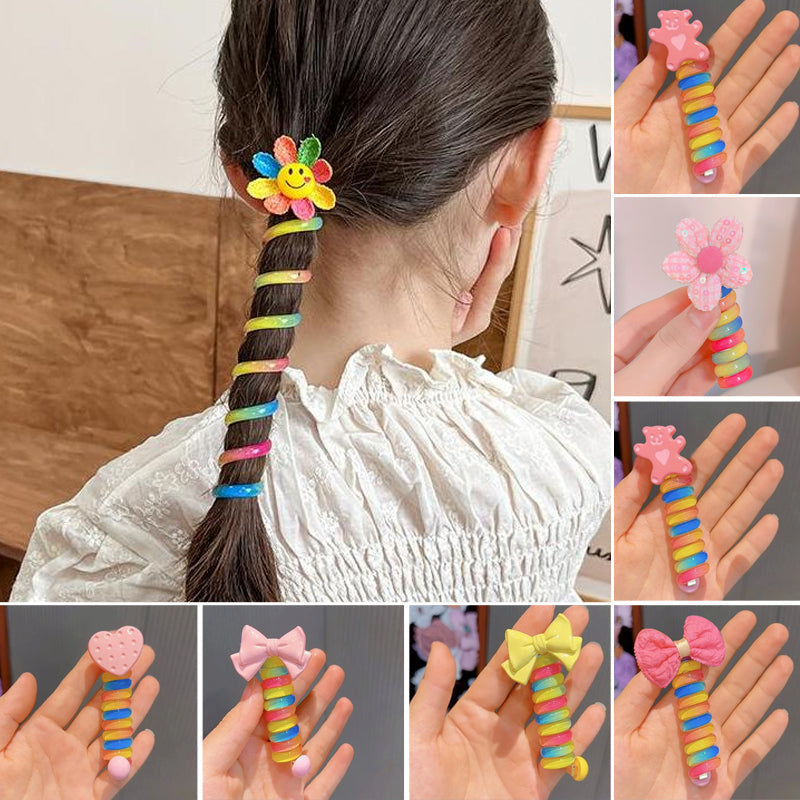 2+2 GRATIS | Twistlets™ Bunte Telefon-Draht-Haarbänder