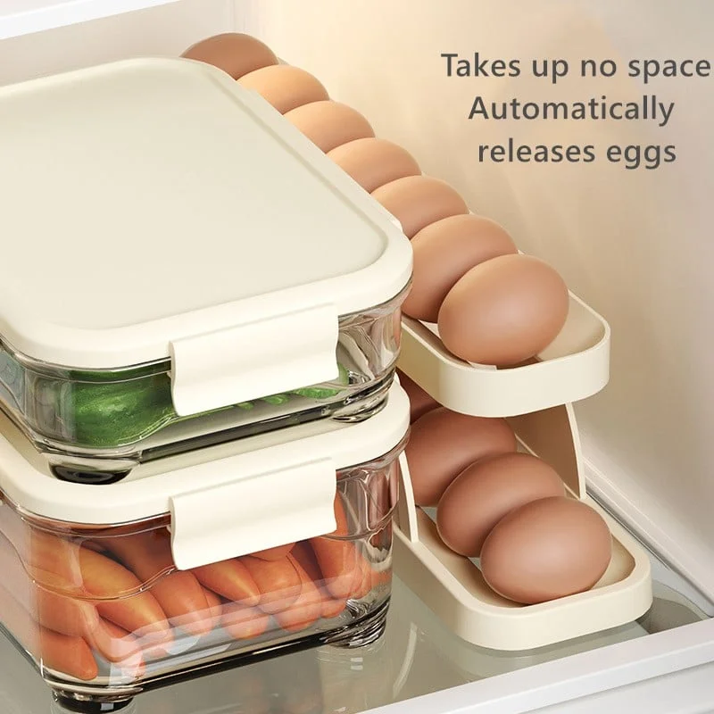 1+1 GRATIS | Egg Holder™ Organisieren Sie einfach die Eier in Ihrem Kühlschrank